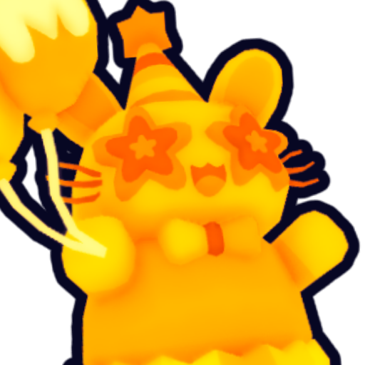 Golden 7.5M Party Bunny