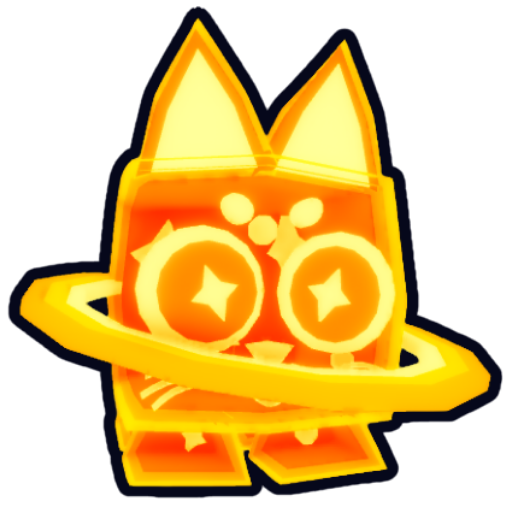 Golden Cosmic Cat